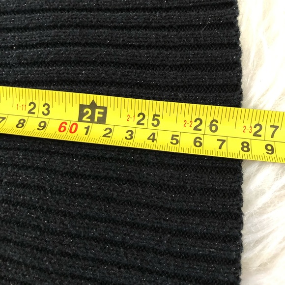 St. John’s Bay black mock neck sweater, Large - Picture 6 of 7